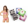 Prezerwatywy Candy Lick prążkowane