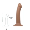 Dildo - Strap-On-Me Dual Density Bendable Dildo Caramel M