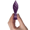 Plug analny wibrujący - Rocks-Off Petite Sensations Desire Purple