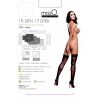 Pończochy samonośne - MissO S306 Czarne L/XL