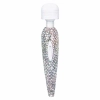 Masażer - Bodywand Crystalized USB Wand Massager Bling Bling