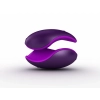 Wibrator 2 w 1 - ZINI Deux Violet/Plum