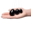 Kulka gejszy - La Gemmes Yoni Egg Black Obsidian M
