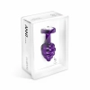 Plug analny - Diogol Ano Ribbed Purple 35 mm