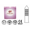 Prezerwatywy Candy Lick prążkowane