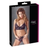 Cottelli LINGERIE - Seksowny Koronkowy Biustonosz I Figi Na Haftki S
