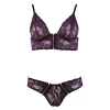 Cottelli LINGERIE - Seksowny Koronkowy Biustonosz I Figi Na Haftki M
