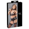 Cottelli Bondage - Seksowny Komplecik Do Zabaw Bondage Czarny L