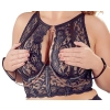 Cottelli Bondage - Seksowny Koronkowy Zestaw Bondage 95D/2XL