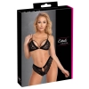 Cottelli LINGERIE - Koronkowy 2-Częściowy Komplecik Biustonosz I Figi L