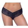 Cottelli LINGERIE - Wysokie Stringi Z Delikatnej Elastycznej Koronki XL