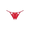 Obsessive - Seksowne Stringi Ingridia Bez Krocza Czerwone M/L