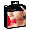 Bad Kitty - Czerwony Silikonowy Knebel