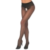 Cottelli LEGWEAR - Czarne Rajstopy Z Otwartym Kroczem 2