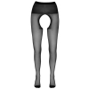 Cottelli LEGWEAR - Czarne Rajstopy Z Otwartym Kroczem 2