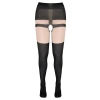 Cottelli LEGWEAR - Rajstopy Z Wzorami Majtek Szelek i Czerwonych Kokardek 5