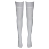 Cottelli LEGWEAR - Białe Klasyczne Pończochy Z Koronką M