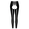Noir - Seksowne Legginsy Z Wysoką Talią Bez Krocza I Odkrytymi Pośladkami XL