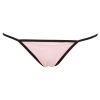 Cottelli LINGERIE - Seksowna Różowa Koszulka Nocna Z Koronką + Stringi M