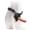 King Cock Plus - Realistyczne Naturalne Dildo Z Przyssawką 18 CM Ciemny Kolor Skóry