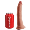 King Cock Plus - Realistyczne Naturalne Dildo Z Przyssawką 18 CM Ciemny Kolor Skóry