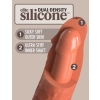 King Cock Elite - Realistyczne Silikonowe Dildo Z Przyssawką 18 CM Ciemny Kolor Skóry