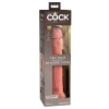 King Cock Elite - Realistyczne Silikonowe Dildo Z Przyssawką 25 CM Jasny Kolor Skóry