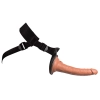 King Cock Elite - Uprząż Strap-On Z Realistycznym Dildo 18 CM Ciemny Kolor Skóry