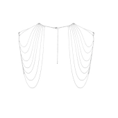 Łańcuszki na ramiona - Bijoux Indiscrets Magnifique Shoulder Jewelry Silver