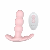 Wibrujący masażer prostaty - Nalone Pearl Light Pink