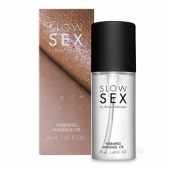 Rozgrzewający olejek do masażu - Bijoux Indiscrets Slow Sex Warming Massage Oil 50 ml