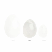 Kulka gejszy - La Gemmes Yoni Egg Clear Quartz M