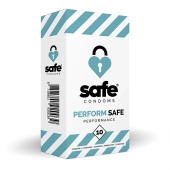 Prezerwatywy opóźniające - Safe Perform Safe 10 szt