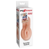 PET - Ręczny Masturbator Z Otworem Pochwy Cielisty