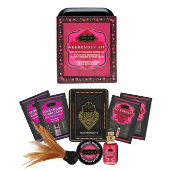 Zestaw akcesoriów - Kama Sutra The Weekender Tin Can Strawberry