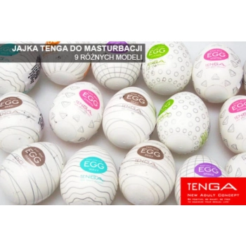 Tenga Egg Crater - Jajka do masturbacji Krater (6 szt.)