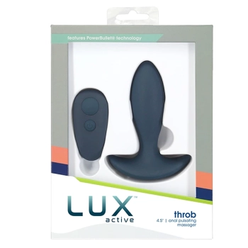 Plug analny pulsujący - Lux Active Throb