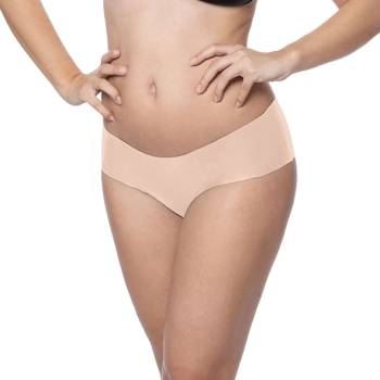Niewidzialne majtki - Bye Bra Invisible Hipster (Nude & Black 2-Pack) M