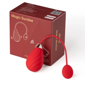 Jajeczko sterowane aplikacją - Magic Motion Magic Sundae Red