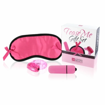 Zestaw akcesoriów - LoversPremium Tease Me Gift Set Pink
