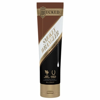 Krem do masturbacji - Bucked Wrangler Masturbation Cream Leather Scent 120 ml