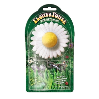 Stymulator breloczek do kluczy - Flower Power Keychain Vibe
