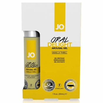 Żel do seksu oralnego - System JO Oral Delight Vanilla Thrill 30 ml