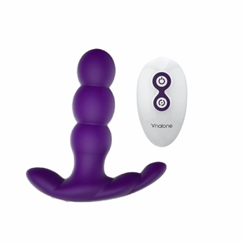 Wibrujący masażer prostaty - Nalone Pearl Purple