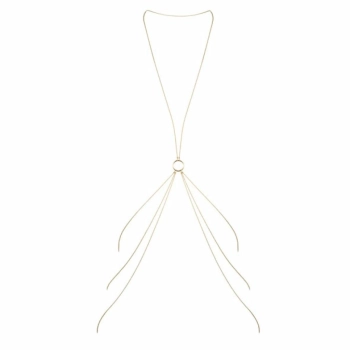 Łańcuszki na ciało ósemka - Bijoux Indiscrets Magnifique 8 Body Chain Gold