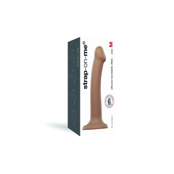 Dildo - Strap-On-Me Dual Density Bendable Dildo Caramel M