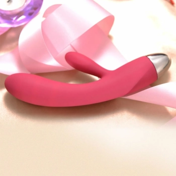 Wibrator z sensorem dotykowym - Svakom Lorna Touch Sensor Vibrator Wine Red