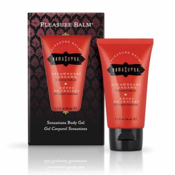 Balsam do gry wstępnej - Kama Sutra Pleasure Balm Strawberry Dreams 50 ml