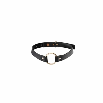 Obroża - Bijoux Indiscrets Maze Single Choker Black