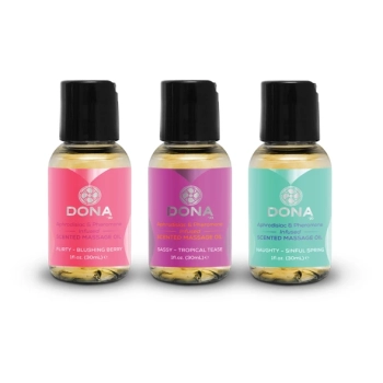 Zestaw olejków do masażu - Dona Massage Gift Set Scented